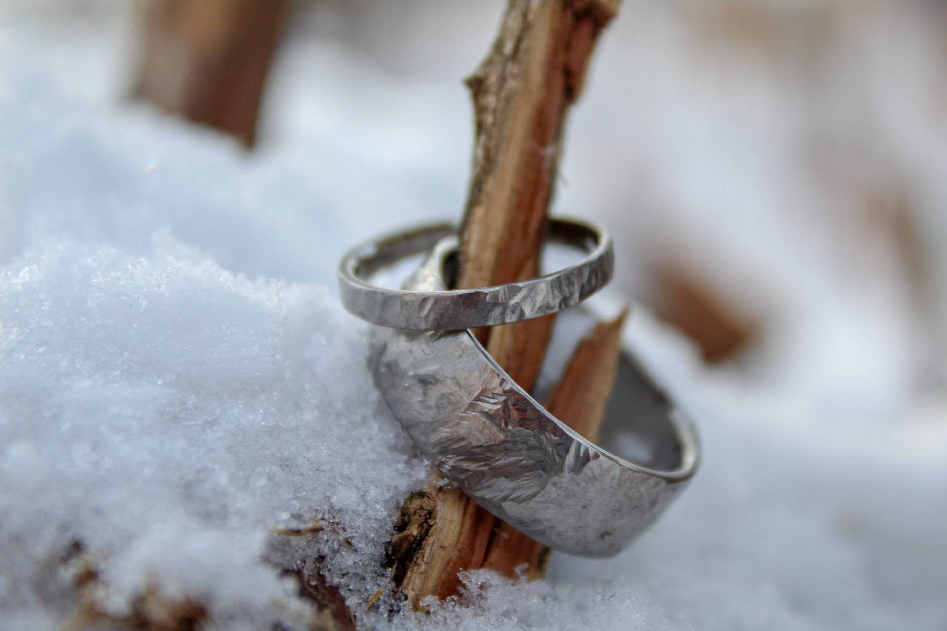 Hammered Titanium 