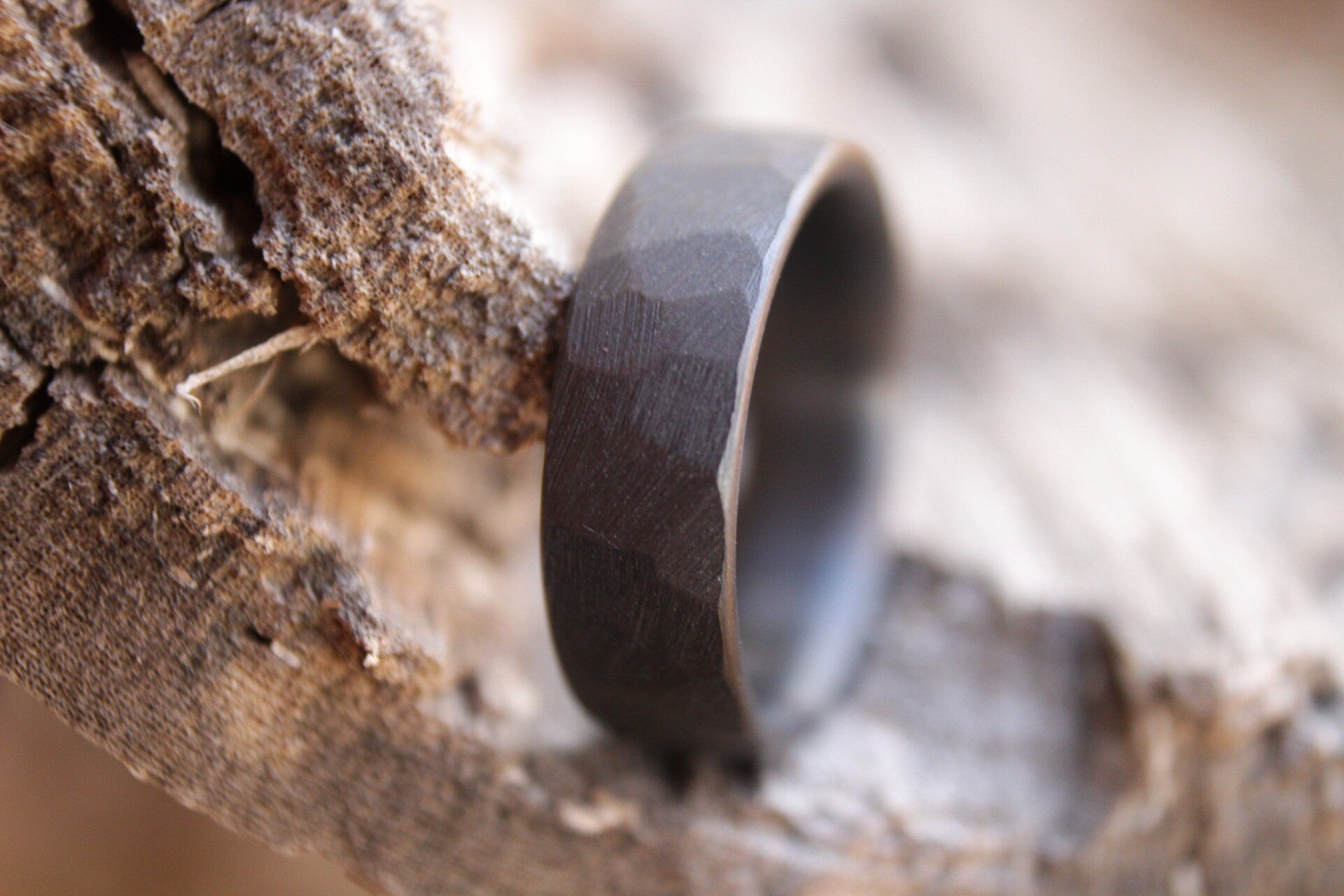 Faceted Black Zirconium 