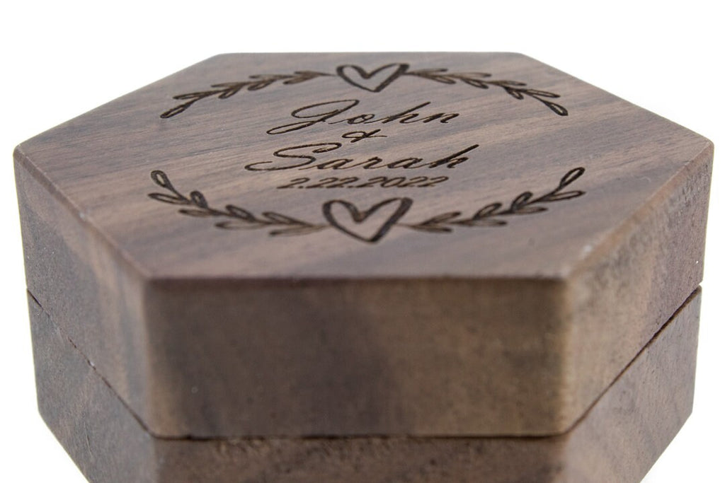 Wooden Ring Box 