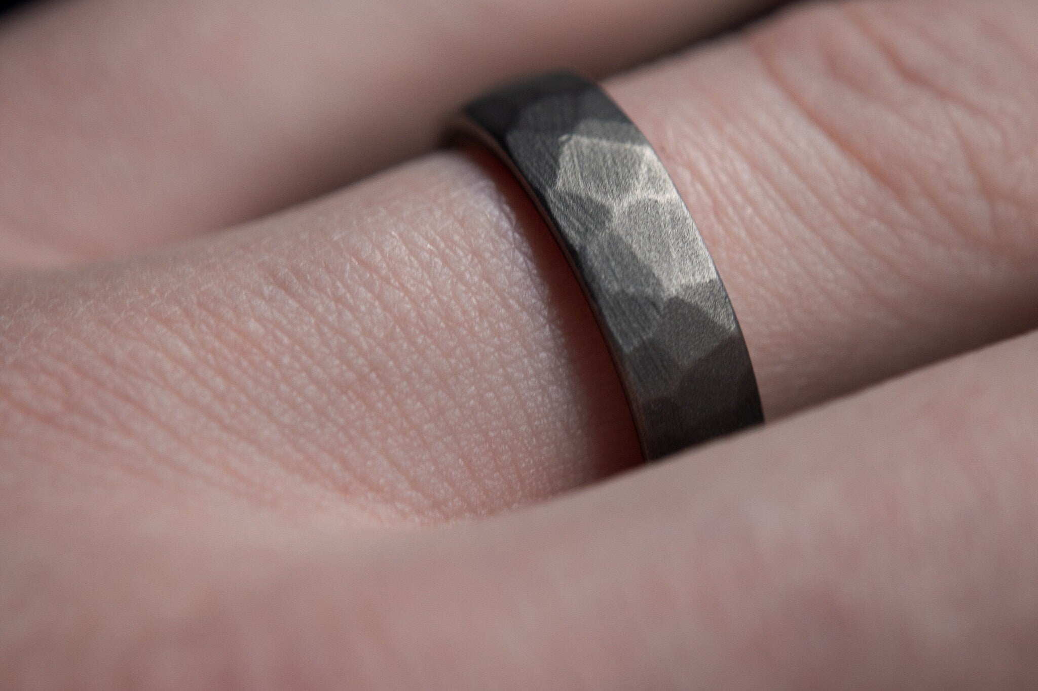 Faceted Zirconium with 14k Yellow Gold Liner 