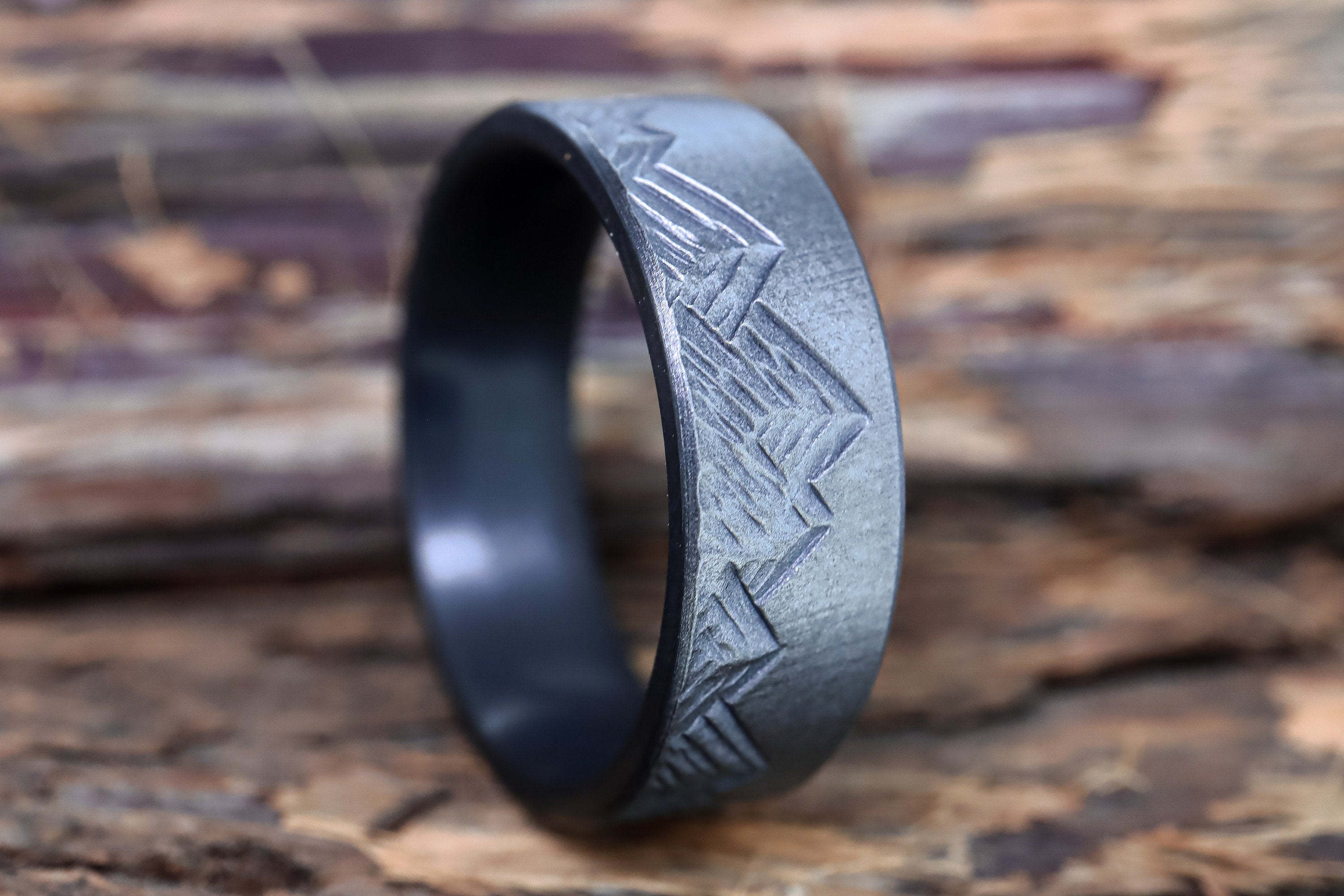 Sandblasted Zirconium Mountain Range 